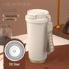 Lanlinghua 316 Stainless Steel Vacuum Insulated Outdoor Coffee Mug with Rope