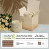 Luxury Cement Cup Aromatherapy Candle: Long-Lasting Fragrance and Elegant Ornament for a High-End Ambiance, Perfect Birthday Gift