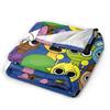 Sprunkis Game Blanket Vineria Oren Raddy Flannel Funny Warm Throw Blanket for Chair Covering Sofa Textile Decor