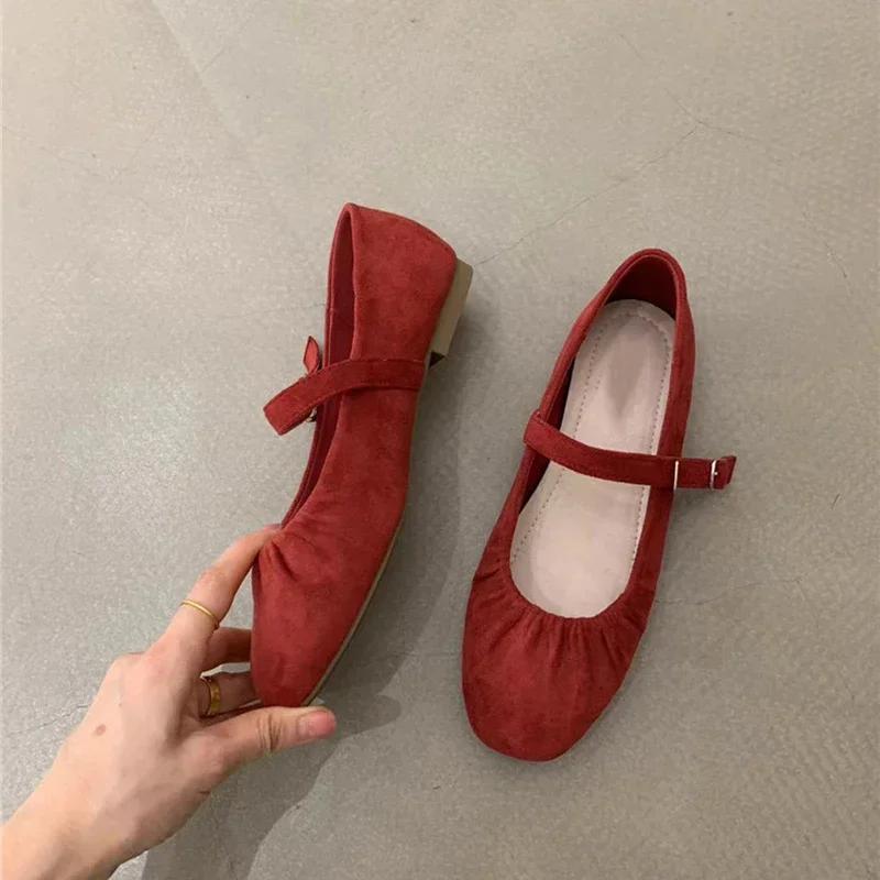 Primavara Toamna Femei Balerini Moda Doamnelor Confort Rochie Talpa Moale Bailerina Petrecere Nunta Bomboane Pantofi Femei