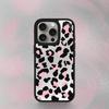 Léopard Rose Argent pour Coque de Téléphone Portable pour IPhone16promax pour 14 pour Apple 15 Coque de Protection Niche Art Créatif
