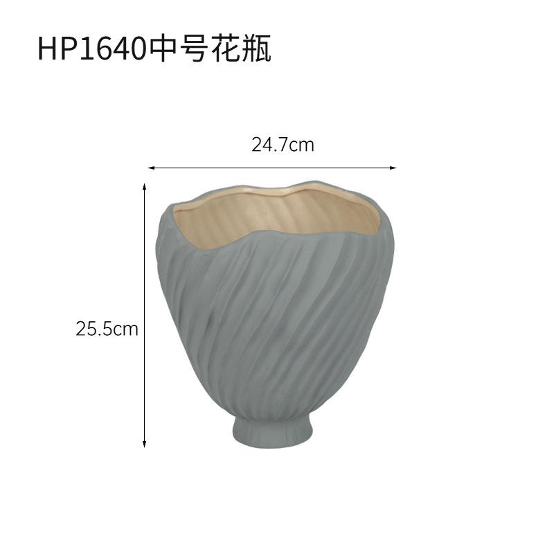 Handmade Large Ceramic Vase Modern Dried Flower Vase Home Decor Gift for Living Room Entryway