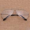 Unisex Retro Big Round Metal Frame Clear Lens Glasses Eyeglasses Spectacles