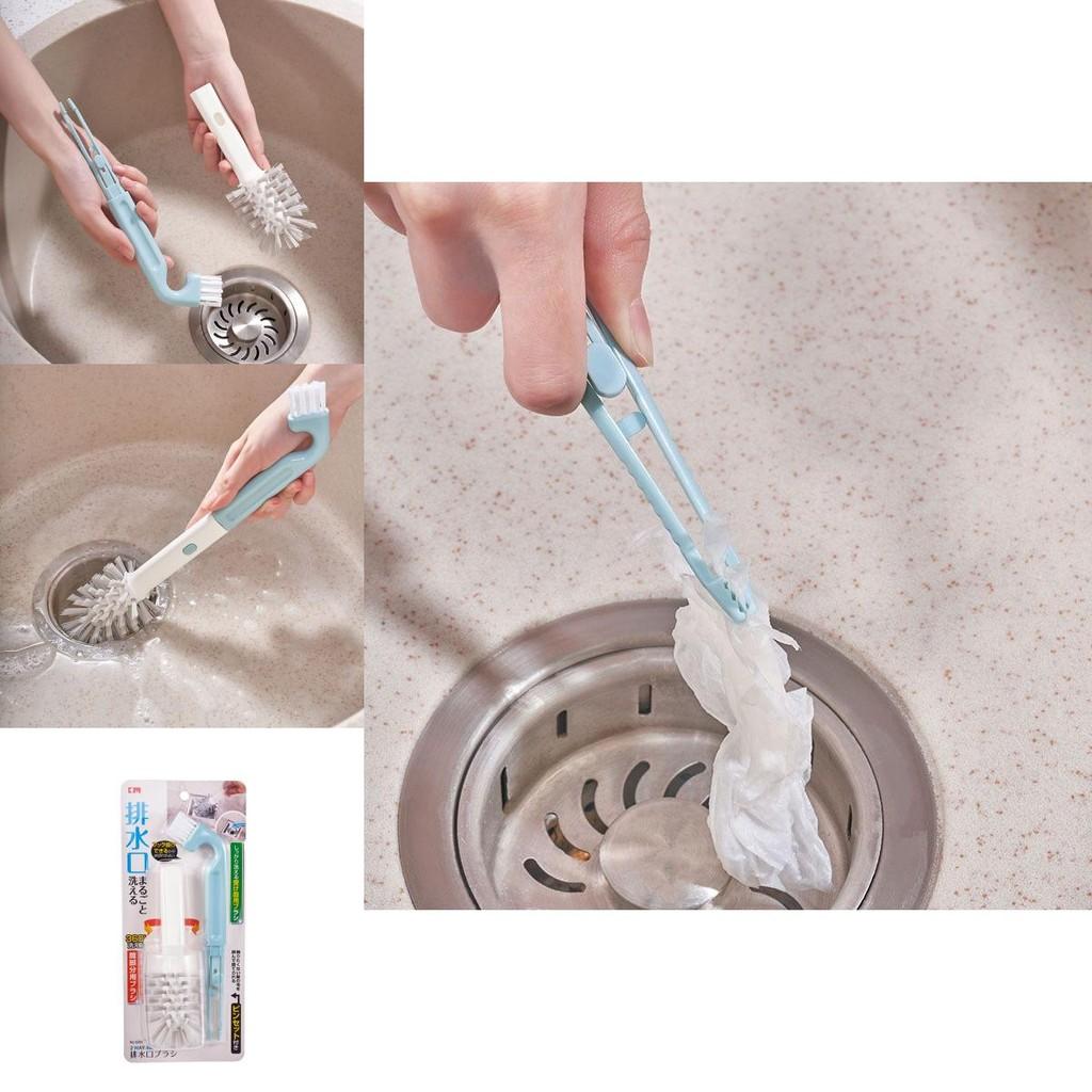 Dual Head Gap Cleaning Brush For Sink Drains And Tight Spaces Material Plastic