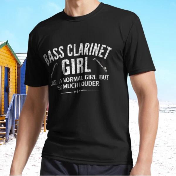 New Bass Clarinet Girl Louder So Much Louder Active T-Shirt Funny Size S - 5XL 2XL
