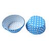 Food Grade Baking Paper 100PCS Disposable Cupcake Liners, Food-Grade Greaseproof Cups, Polka Liners Dot Print Standard Muffin Molds for Home