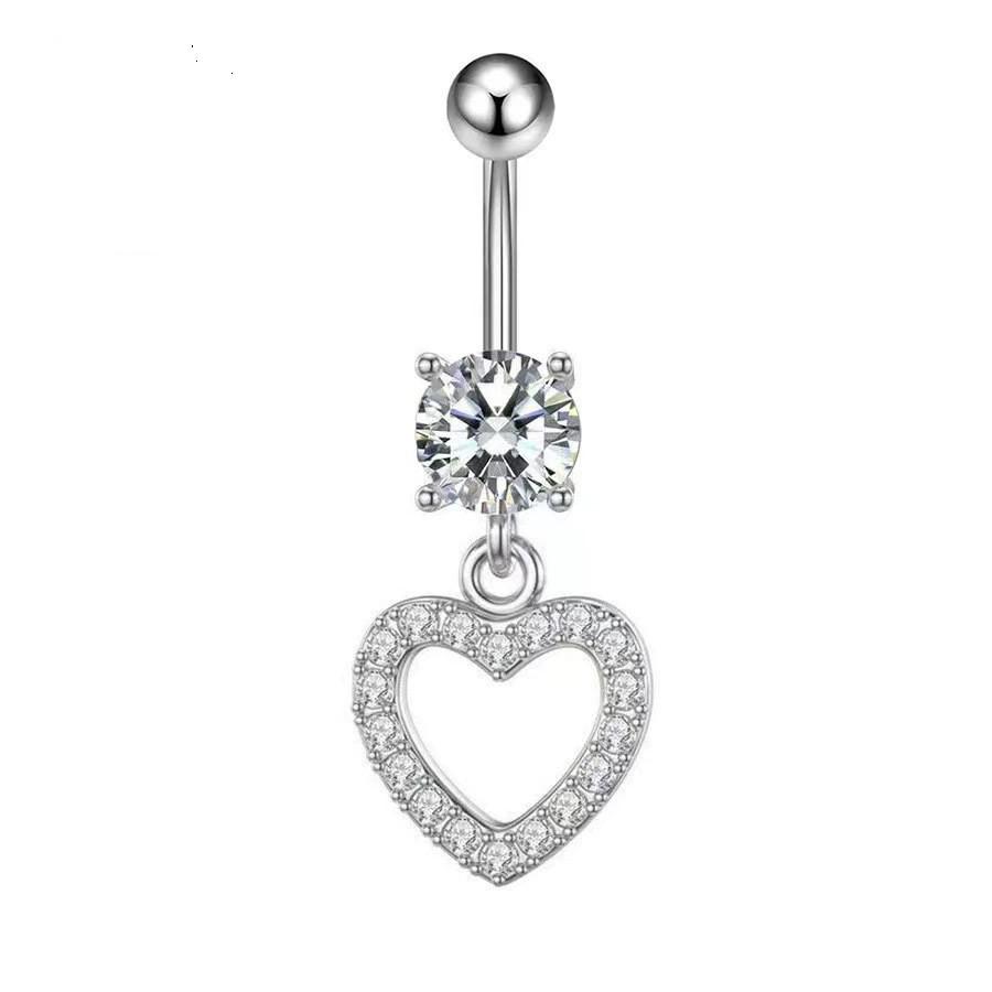 8-Piece Butterfly Stainless Steel Navel Piercing Set: Elegant High-End Body Jewelry