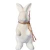 Ceramic Bunny Figurine Standing White