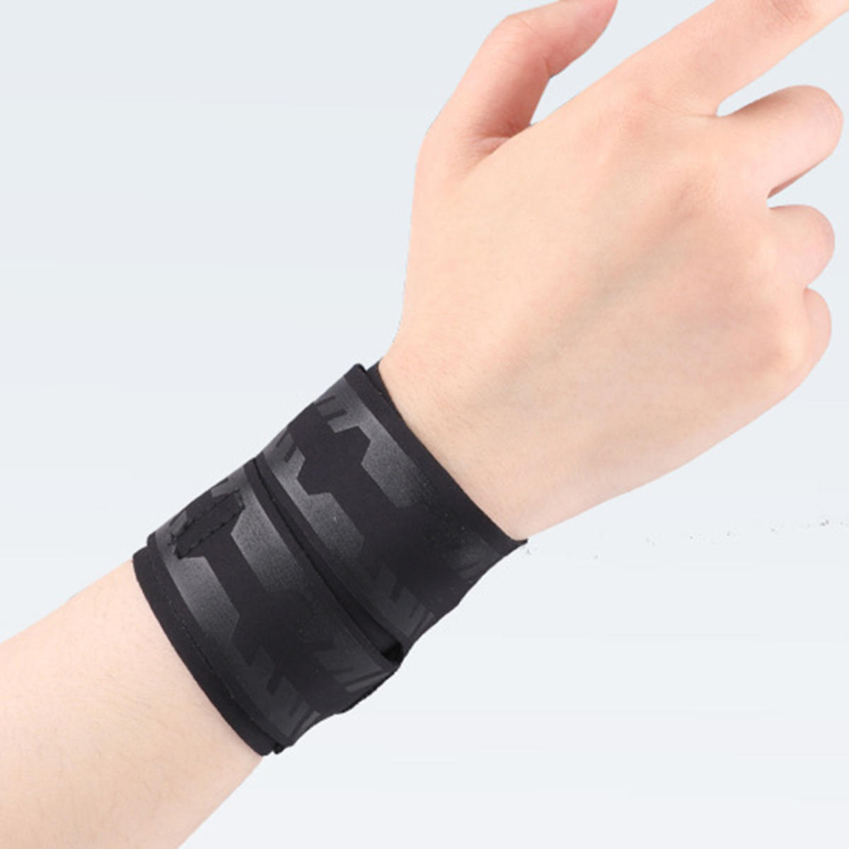 

Wrist Brace Thin Gym Finesse Wraps Wristband Bandage Basketball Badminton Tennis Equipment Hand Wrist Support Carpal Tunnel one size чёрный