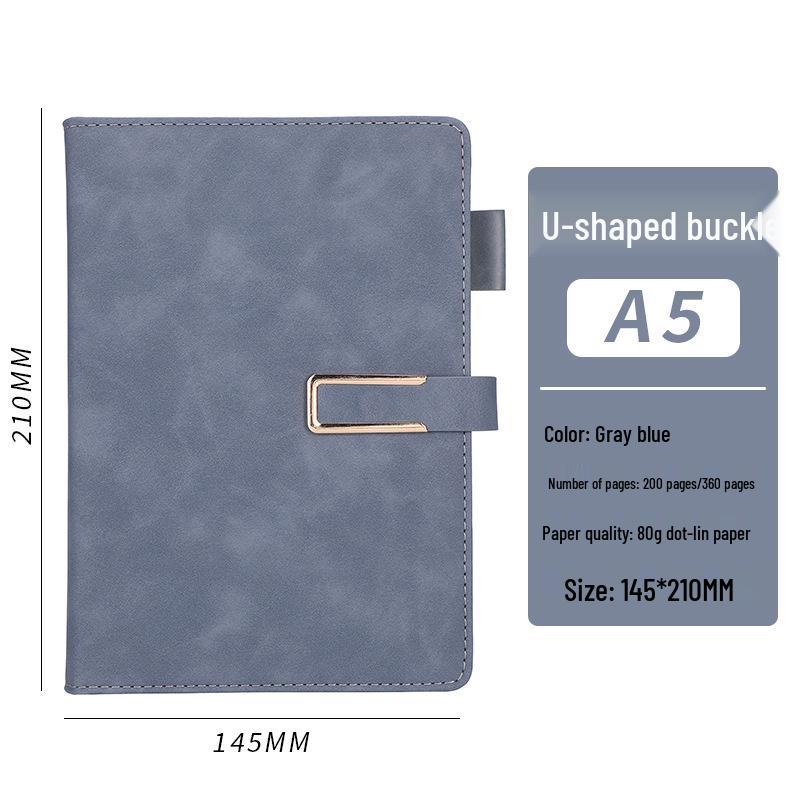 Carnet de Notes Business Épais A5 - Journal Intime Minimaliste, Logo Personnalisable