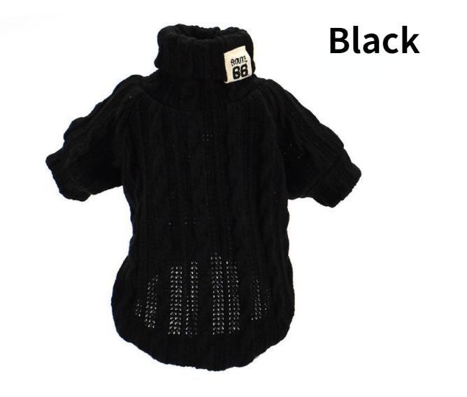 

Pet Turtleneck Knitted Sweater Autumn Winter Warm Pet Puppy Dog Clothes for Small Dogs French Bulldog Dog Costume XS 1KG-1.5KG зелений