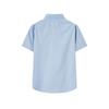 Joeone Men's DP Non-Iron Tencel Linen Short Sleeve Formal Shirt
