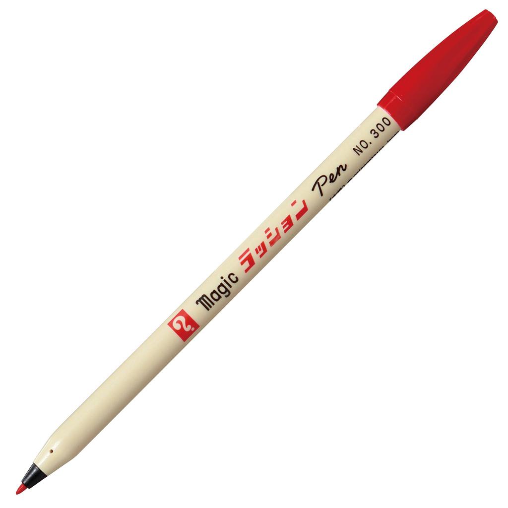 Teranishi Chemical Magic Russhon Pen 300 10 Water-Based No. Red, Pens, B-M300-T2
