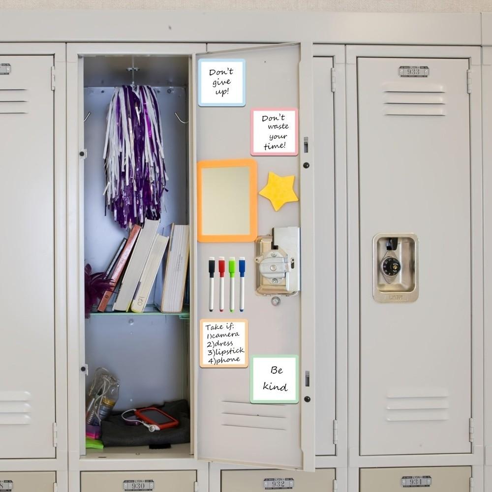 Beschreibbare Magnetische Notizen Multifunktionales Radierbares Whiteboard Whiteboard Etiketten Aufkleber Schließfach