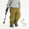 Kids' Quilted Winter Pants: Thick Warm Cotton, Cold Resistant, Casual and Lightweight