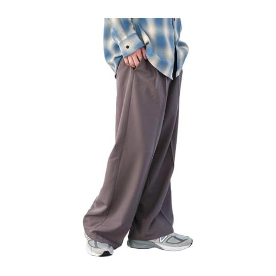 [WEGO] Unisex Baggy Slacks Pants Wide Pants Baggy Pants Bottoms Wide Slacks Pants Clothes Casual Korean Relaxing Gift Present All Year Spring Clothes