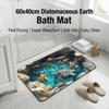 2D Flat 3D Visual Effect Mat Anti Slip Door Rug Floor Mat Thickened Bathroom Mat  Kitchen