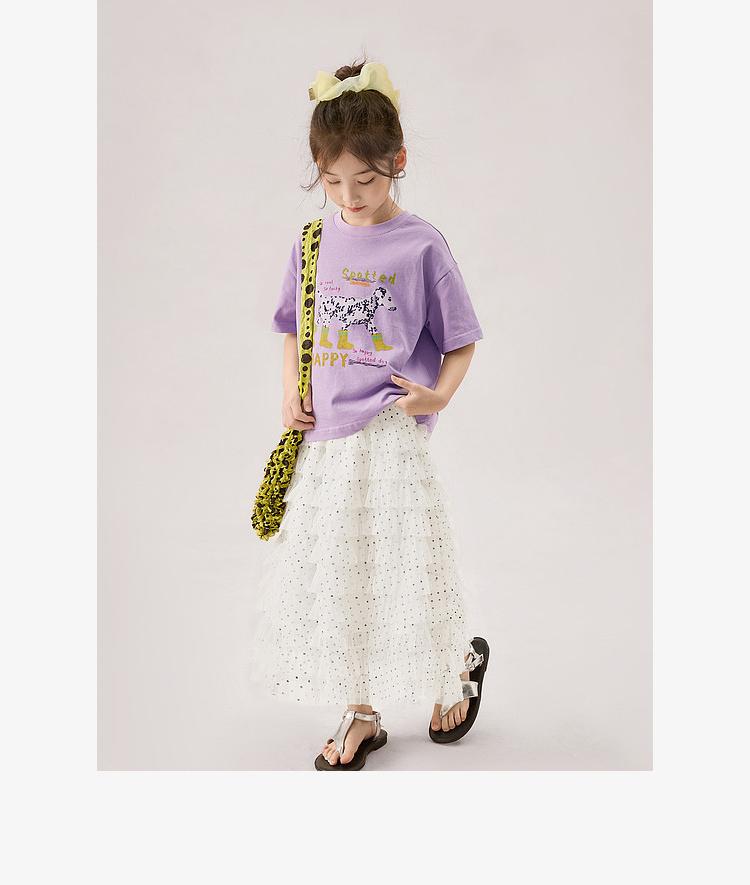 LUSON Children's Summer Loose T-shirt