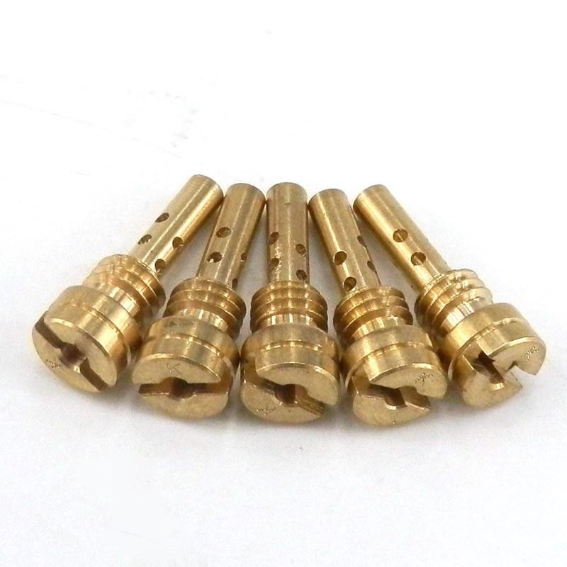 10pcs Slow Pilot Jet 4.5X0.75mm Thread for Keihin Kawasaki CV CVK FCE FCR Carburetor N424-25 Injector Nozzle