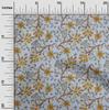 oneOone Bavlna Flex Fabric Listy & Floral Block Print Fabric By Yard 40 Inch