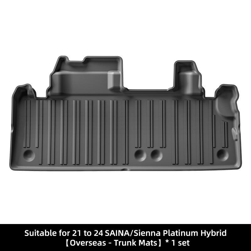 21-24 Sienna TPE Floor and Trunk Mats, Cross-Border E-commerce Compatible
