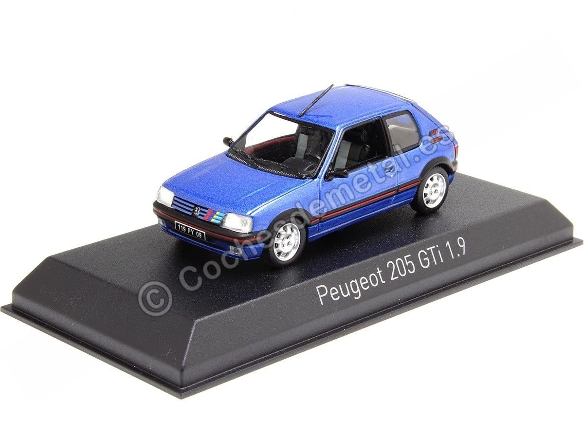 

Norev Peugeot 205 GTi 1992 Miami Blue 1/43 1.9