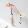 Cute Umbrella Shaped Hooks No-Punch Wall Hooks Kitchen Bathroom Coat Rack Key Organizer Hooks Home Storage Shelf Hooks