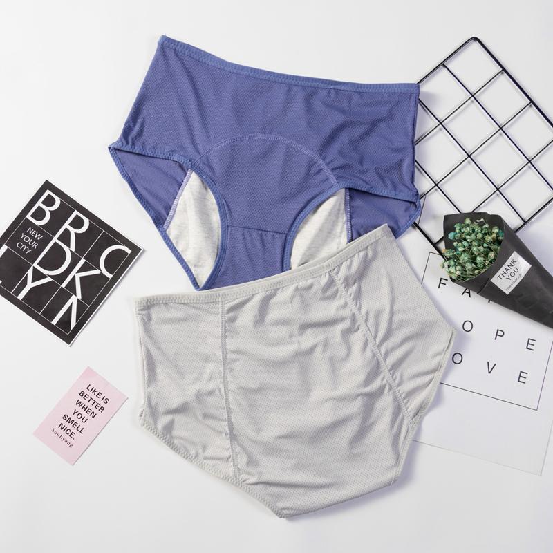 Braguitas Menstruales a Prueba de Fugas Ropa Interior para el Período de Mujer Pantalones Sexys Ropa Interior para la Incontinencia Calzoncillos Talla Grande Ropa Interior Femenina