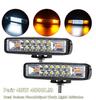 Pair 48W 4800Lm Car Motorcycle Led Working Lights Fog Warning Flash Strobe Lamps