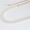 Shimmering Waist Chain for Female Fashion Pearl Wedding Chain Decorative Chain Belt Party Waistband Waist Accessories