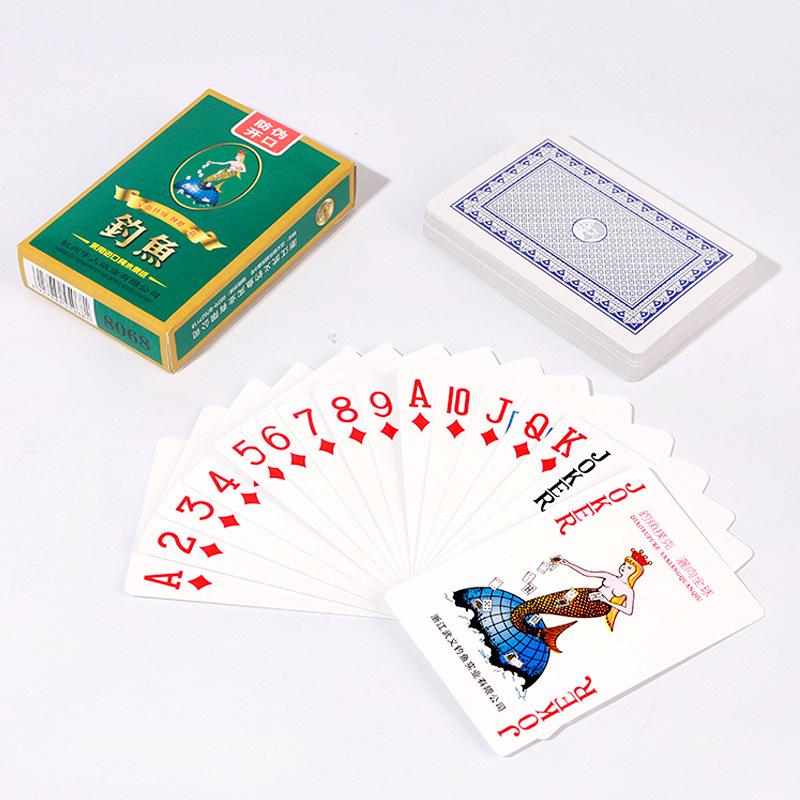 Fischerei-Themen-Spielkarten: Poker, Guan Dan, Dou Di Zhu Set - Heimunterhaltung 8639