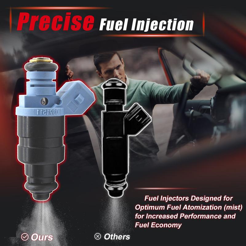 4PCS 0391511 13530391511 Fuel Injectors For BMW MINI JOHN COOPER R52 R53 S JCW WORKS 0391511 380cc 13 53 0 391 511 13 53 0391511