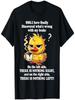 Graphic Tee Black Casual T Shirt 'OMG. Have Finally Discovered What'S Wrong with My Brain' Funny Chi