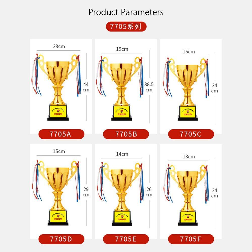 Metal Model Metal Trophy Gold Color Champion Trophy Competition Trophy Basketball Football