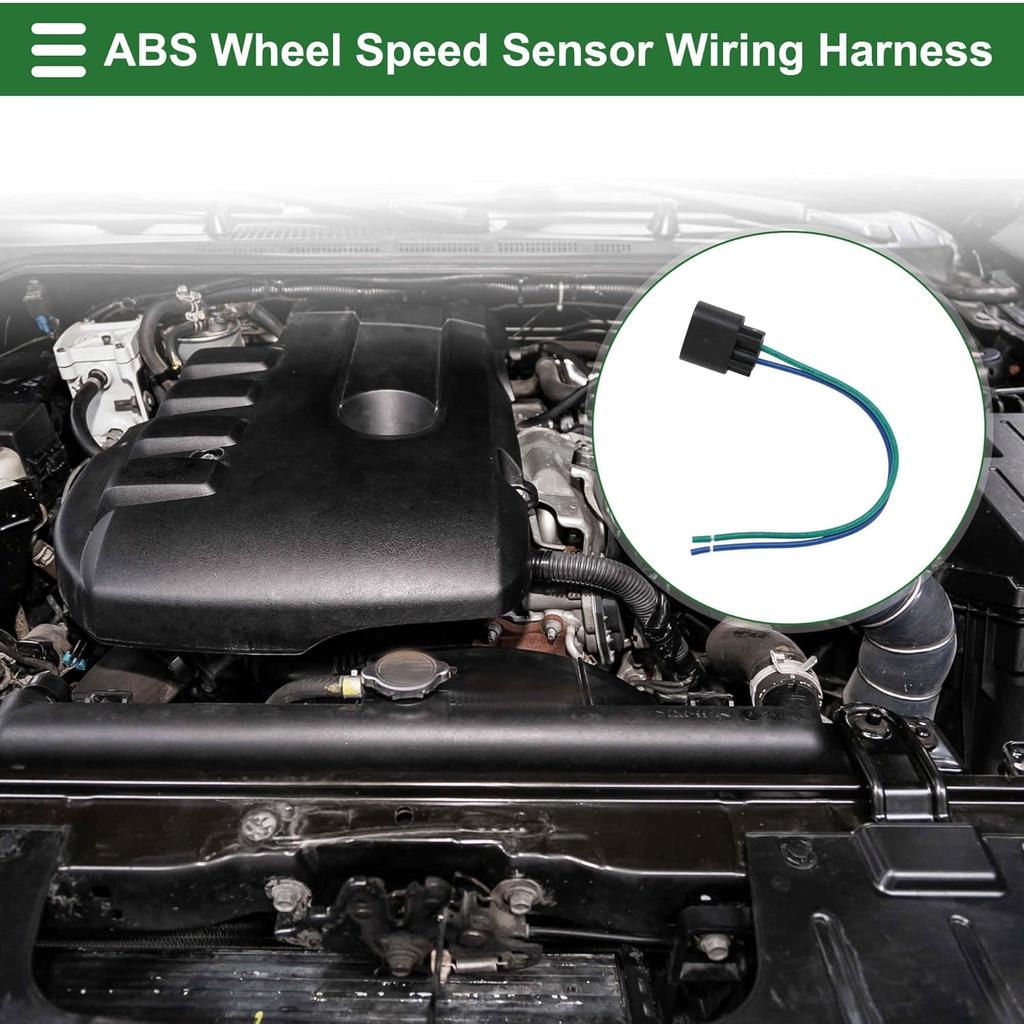 ACROPIX 2 Pins Sensor Wiring Harnesses ABS Wheel Speed Sensor Wiring Harness for Toyota Tacoma 2005-2020 No.8954208050 1 Pc 18gauge