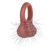 Male Penis Condom Soft Silicone Cock Ring Adult Sex Toys Gay Realistic Cock Ball Artificial Testicles