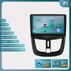 DSP IPS Android 12 Bilradio Multimedia Videospiller for Peugeot 207 CC 207CC 2006 - 2015 GPS 2Din RDS Stereo Intelligent Skjerm Autoradio Carplay