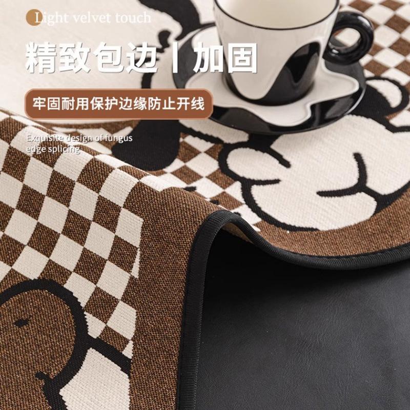 Non-Slip Thickened L Shape Sofa Cover Dirt-Resistant Standard Size Stay In Place Sofa Slipcovers Couch Cap Furniture Case