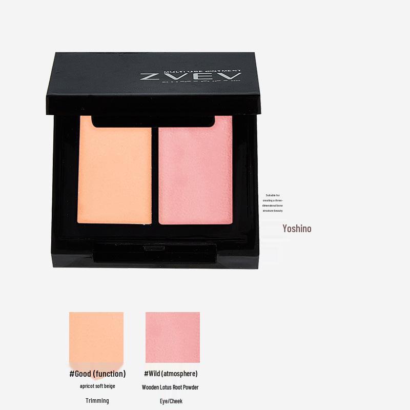 

Многофункциональная двухцветная палетка ZVEV Z209: Матовые румяна, 3D тени для век, Хайлайтер для контуринга и высветления.