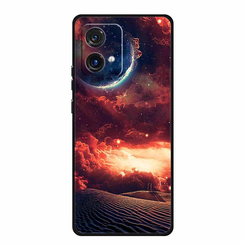 For Motorola Moto G84 G54 5G Case Animals TPU Soft Silicone Cover Phone Cases for Moto G54 MotoG84 Protector Wolf Bumper Coque