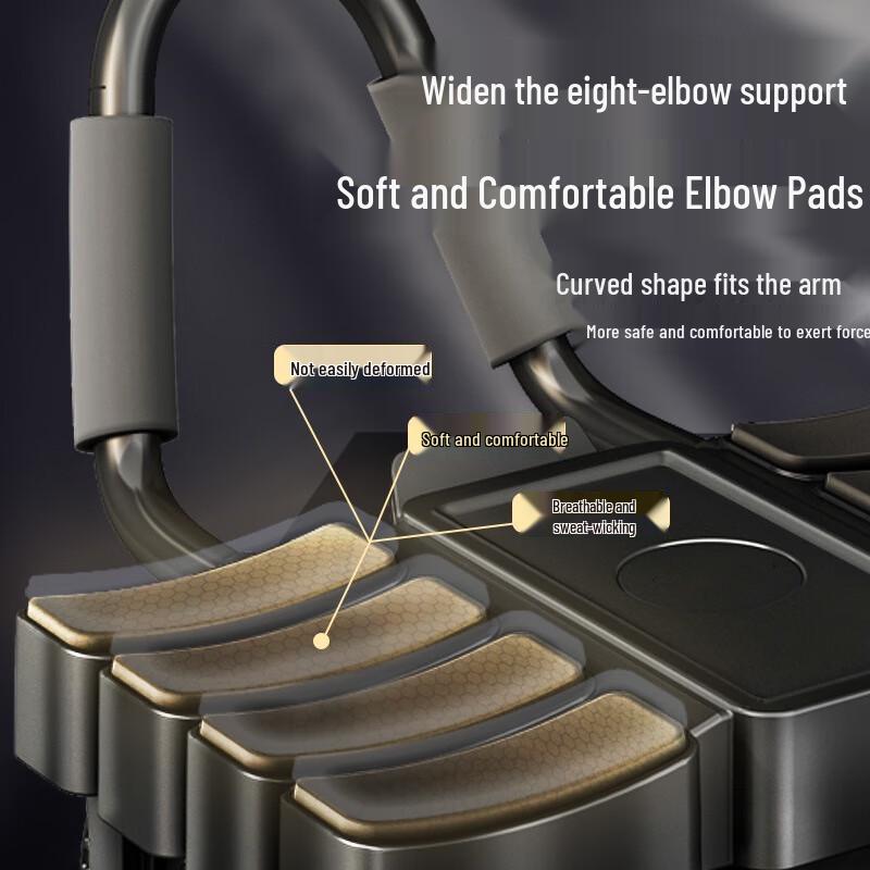 Zebian Automatic Rebound 6-Wheel Ab Roller