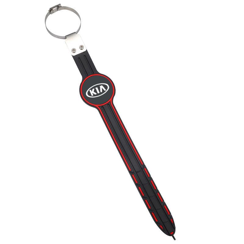 Car Styling Logo Anti-Static Earth Ground Wire Belt For KIA K9 Sportage Niro K5 Carnival EV6 EV9 EV3 K8 Stinger Forte Ceed Zqdtx40