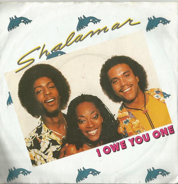 

7inch Record SHALAMAR - I Owe You One SO11 Solar 1979 UK Soul/Funk Used