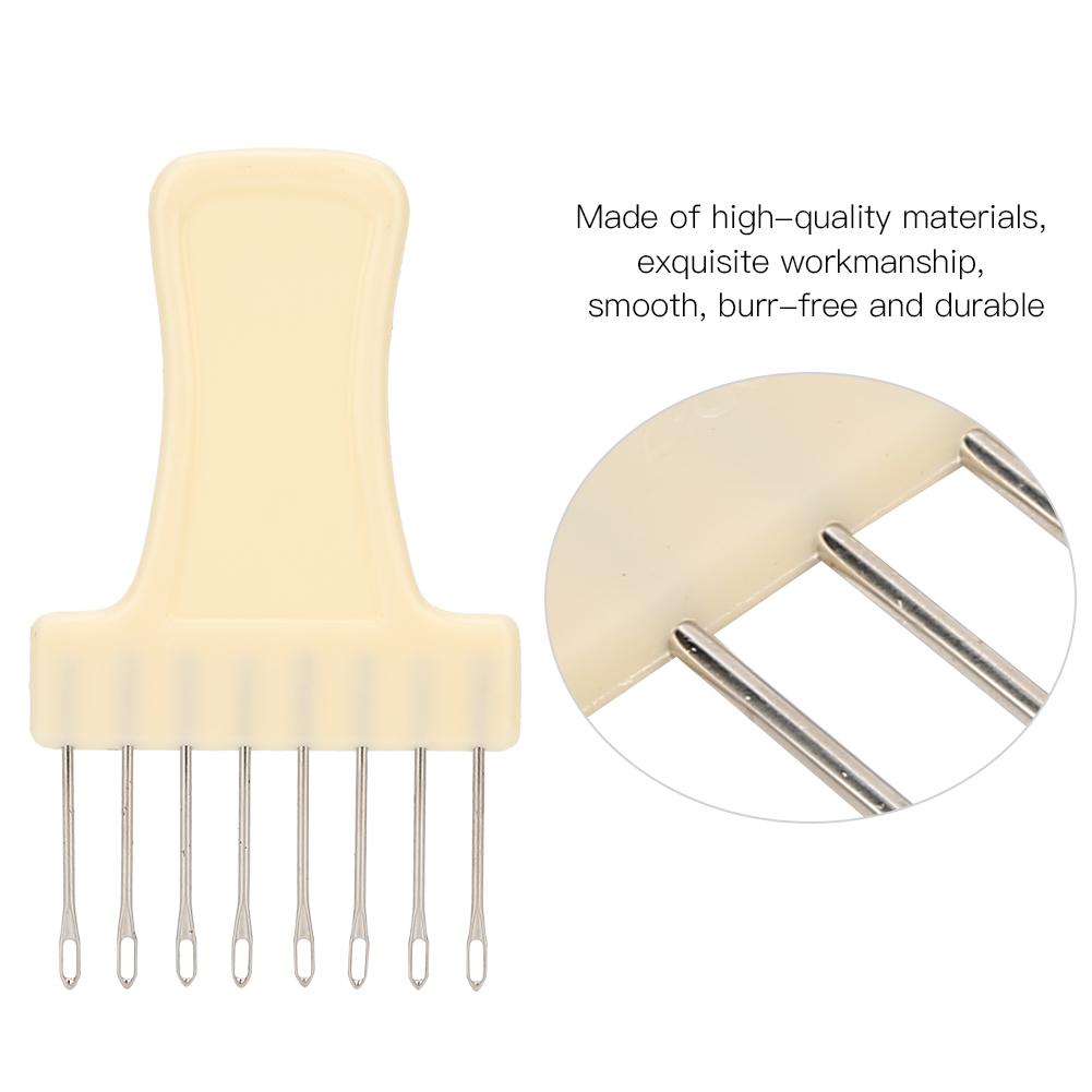 2Pcs Knitting Machine Transfer Comb 8 Needles for Brother KH260 KH230 KH270 SK151 SK155