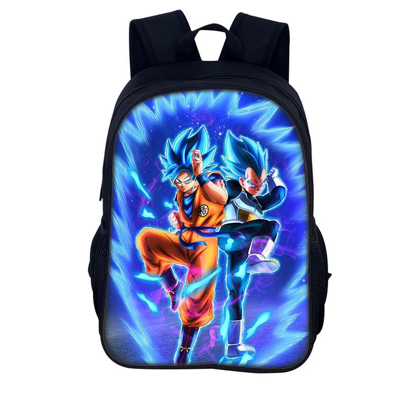 Dragon Ball Ryggsäck För Män Kvinnor Nylon Vardaglig Skolresväska