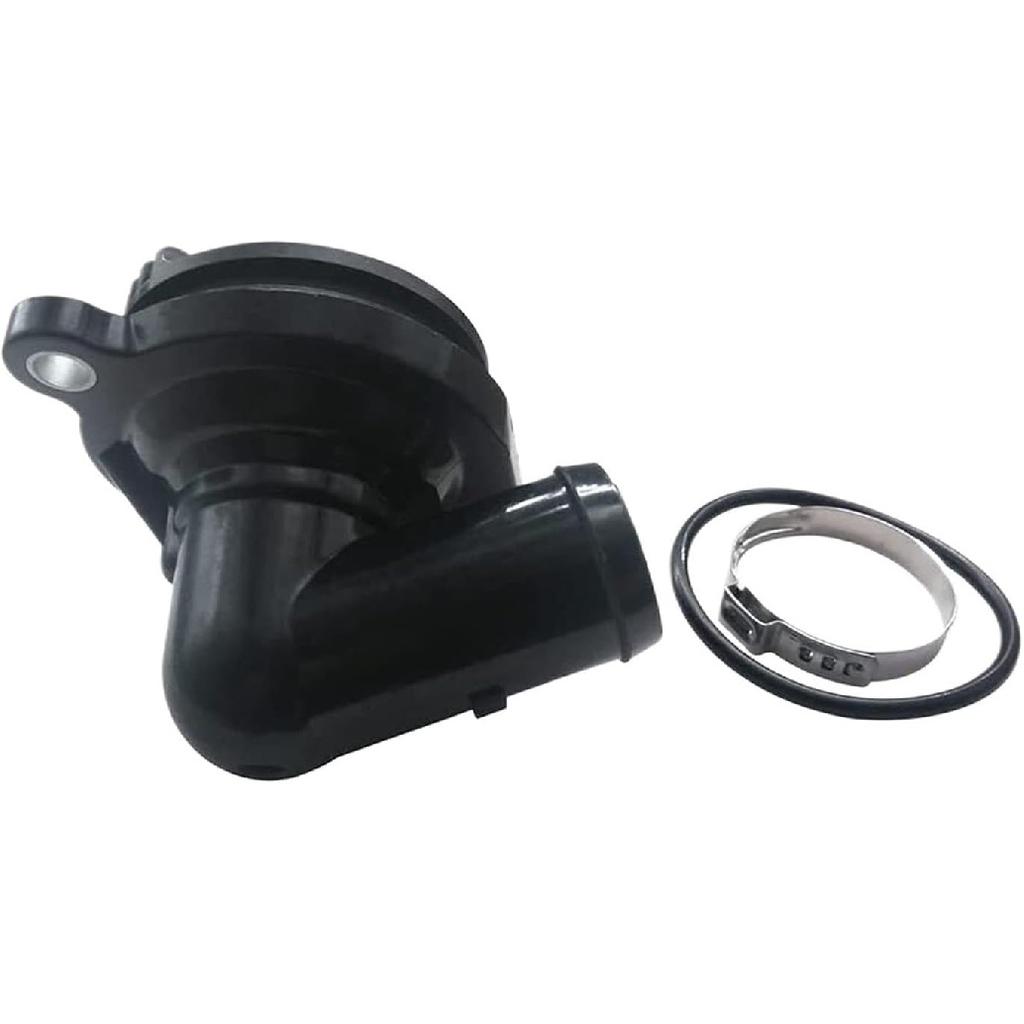 8M0137816 Thermostat Assembly With Housing Compatible For Mercury 450R 3.4L V6 4.6L V8 4Stroke 175-300 HP Outboard Motors 8M0162139