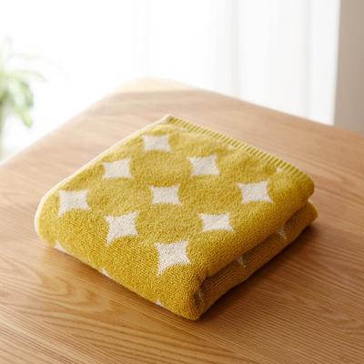 Belle Maison Fluffy Bath 60 X 120 Mustard Quick-Drying Towel, Approx. Cm, (Circle)