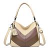 2024 New Luxury Handbags Women Bags Designer High Quality Leather Handbag Lady Shoulder Bag Fashion Striped Crossbody Bags For Women