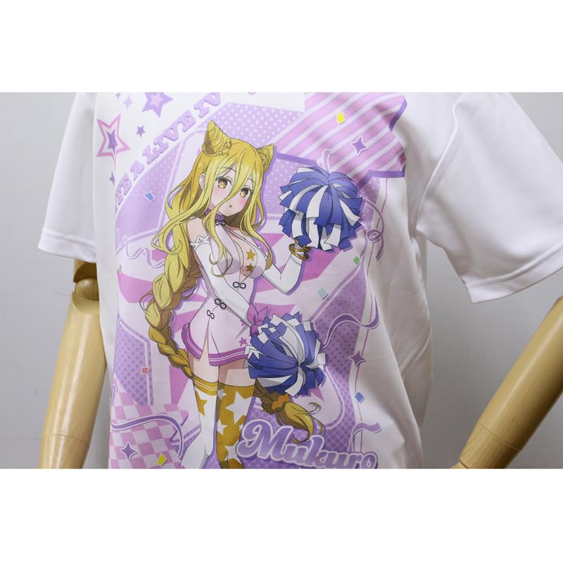 Date A Live IV Hoshimiya Mutsumi Original Graphic Cheerleader T-Shirt