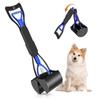Dog and Cat Poop Scoop - Model - Long Handle - Deep Basket - Non-slip Handle